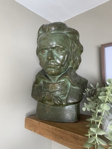 Terracotta bust beethoven - terracotta,