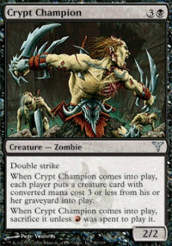 Crypt champion dissension - dissension,