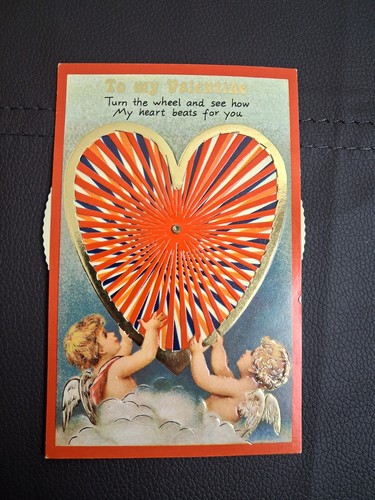 Vintage valentine cupid - vintage, to