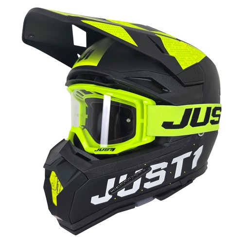 Kids motocross helmet carbon - kids,