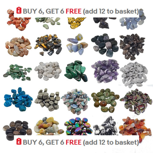 The tumble stone crystal - the,