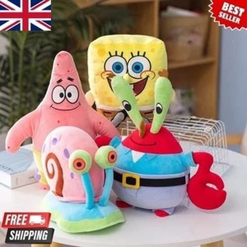 Spongebob plush toy - spongebob,