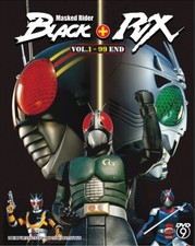 DVD Masked Rider BLACK + RX Complete Series (1-99 End) English Subtitle