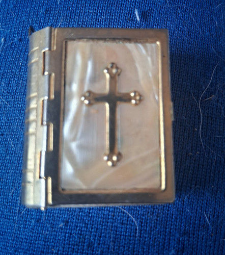 Vintage miniature holy bible - vintage,