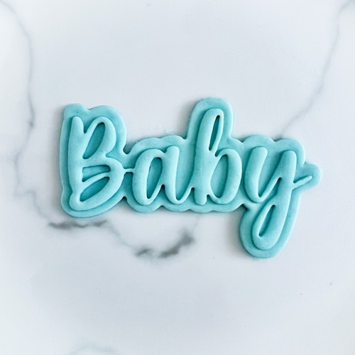 Baby cookie stamp debosser - cookie,