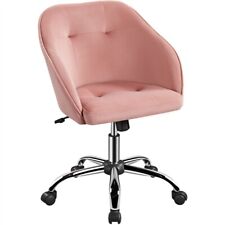 Velvet Desk Chair Vanity Chair Swivel Chair Adjustable Height for Home Office