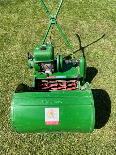 Ransomes marquis mower - ransomes,