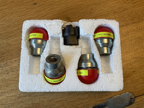 Alloy wheel locking nuts - alloy,