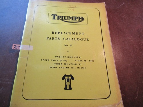 Triumph 1964 3ta 5ta t90 - triumph,