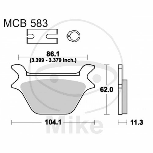 Brake pads std trw - pads,