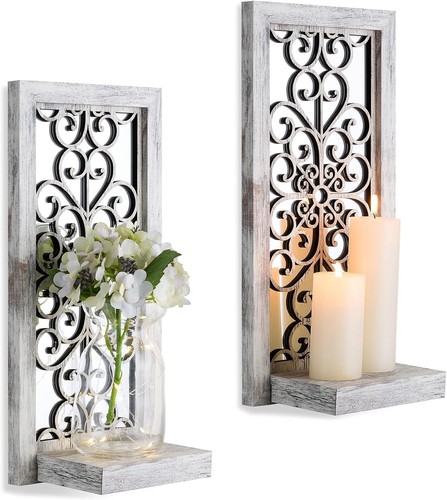 Candle sconces white wall - candle,