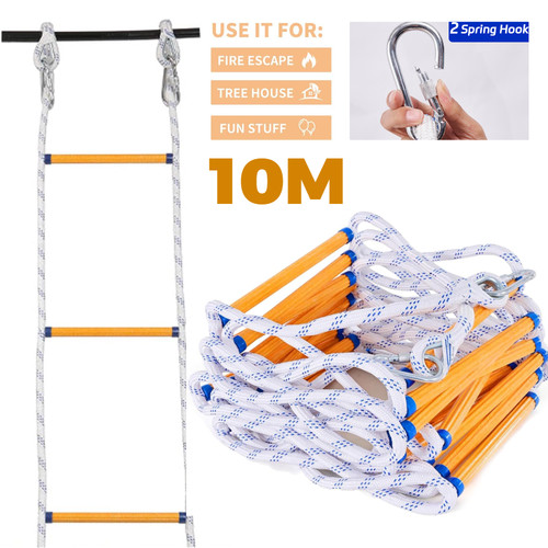 Emergency fire escape ladder - fire,