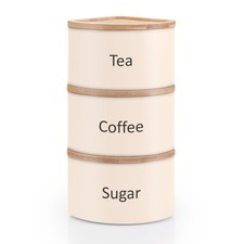 Stackable Canister Set of 3