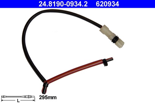 Front left warning - front, contact