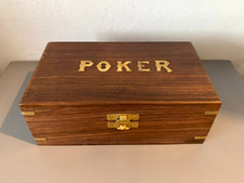Harvey Makin Wooden Poker Set