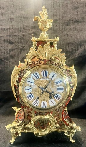 Antique french boulle clock