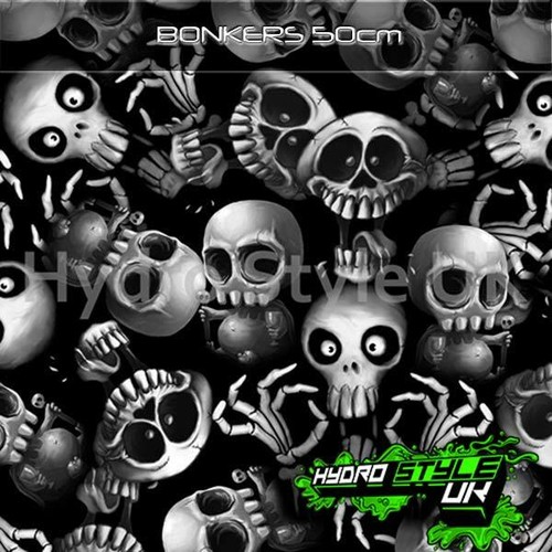 Rolled bonkers skulls - rolled,