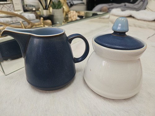 Denby stoneware blue white - stoneware,