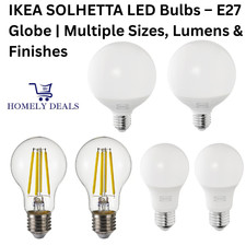 2x Pack IKEA SOLHETTA LED
