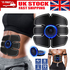 Electric Muscle Toner ABS Machine Wireless Toning Belt 6 Six Pack Abs Fat Burner