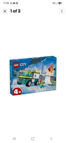 Lego city emergency ambulance - emergency,