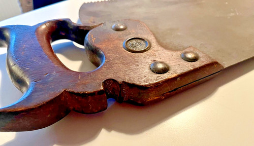 Vintage disston cross - cut, hand