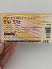 Rod Stewart Concert Ticket Stub – Scotland – Early 2000s – Original Ephemera