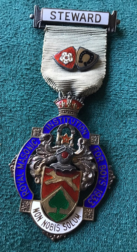 1933 rmib silver gilt enamel - &,