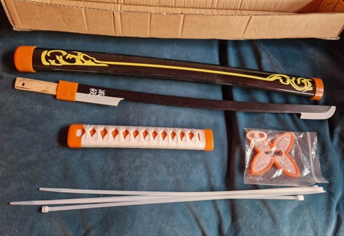72cm anime style katana - style, sword