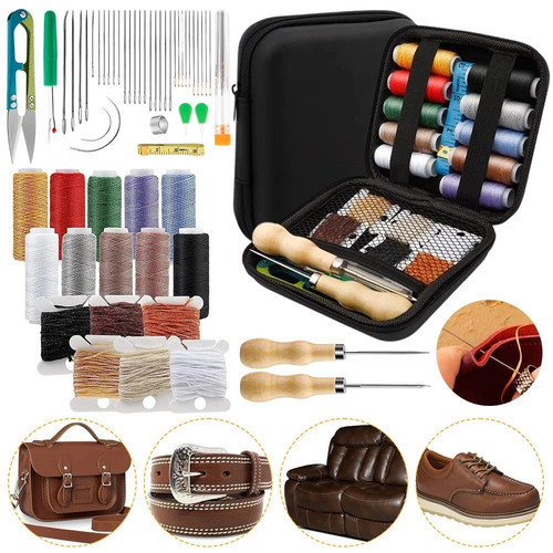 Leather sewing kit upholstery - sewing,