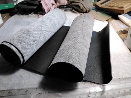 Mgb black hood repair vinyl - black, 2
