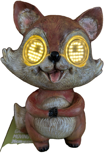 Solar fox blinking eyes - fox,
