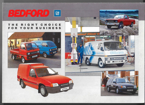 Bedford range 1987 1988 - bedford, 1987-1988