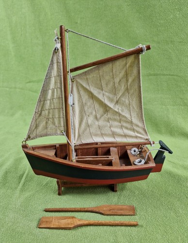 Vintage model wooden sail - sail, boat
