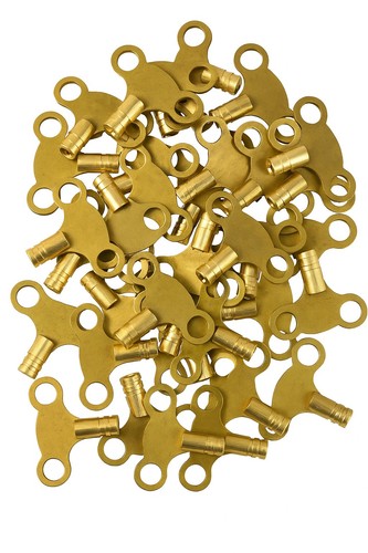 Solid brass radiator bleed air - solid,