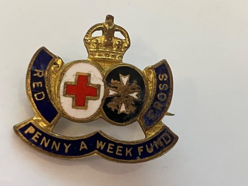 Vintage original red cross - vintage,