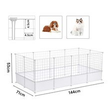 24 Panels Enclosure Pet Fence