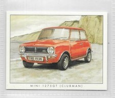 Golden Era Single Cards Mini Cooper Cobra Bubble Cars Bentley Lotus Rover etc G1