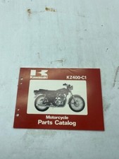 1977 Kawasaki KZ400-C1 Motorcycle Factory Shop Parts Catalog Manual SkuD