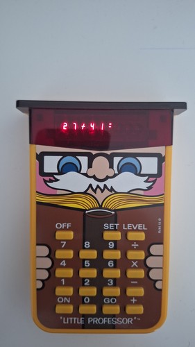 Vintage little professor - little,
