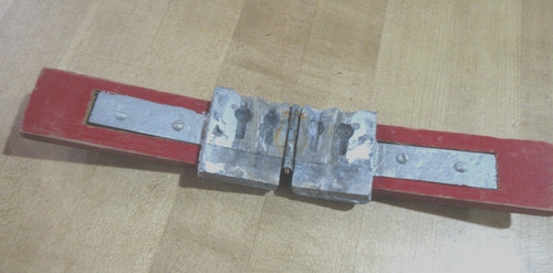 Unbranded lead sinker mold - lead,