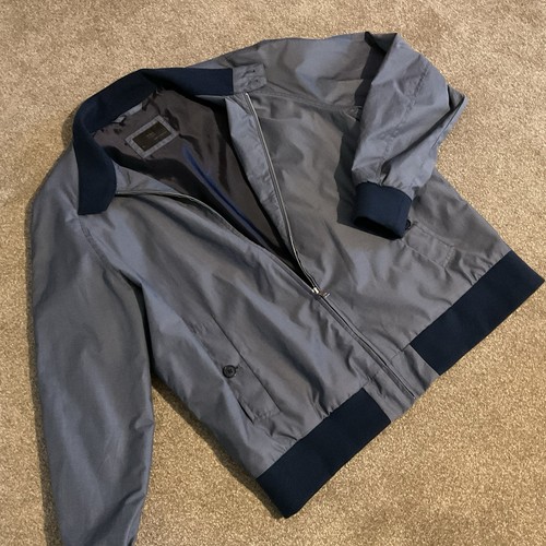 New blue zip up - m,