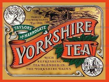 Yorkshire Tea Theme Retro