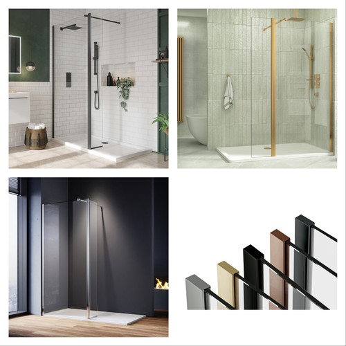 Wet room walk enclosure - room, in