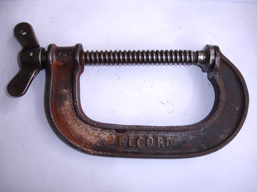 Vintage record g clamp - vintage,