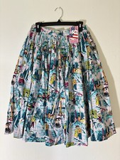 NWT! Pinup Girl Clothing Paris Jenny Swing Skirt Size Medium! FREE SHIPPING!