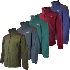 Mens Pheasant / Plain Shooters Fleece Jacket Shooting Jumper Hunting 