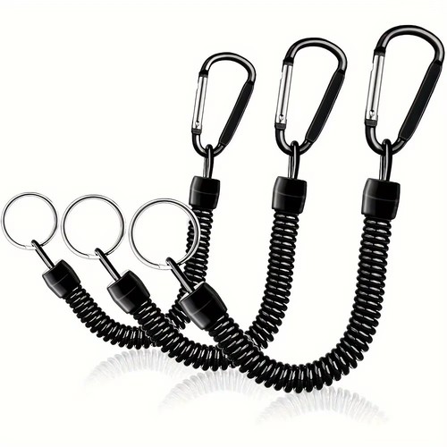 Retractable coil keychain - coil,