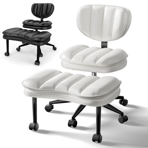Cross legged office chair - cross,