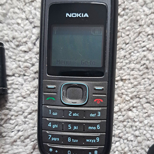Nokia 1208 bar - bar, black